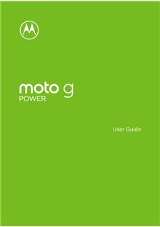 Motorola Moto G Power - 2022 manual. Smartphone Instructions.